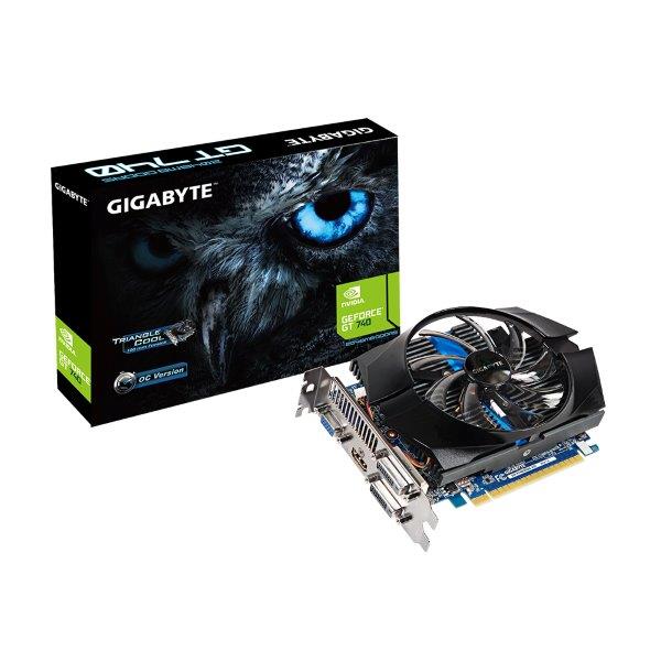 GIGABYTE NVIDIA GT 740 OC 2048MB GRAPHICS CARD