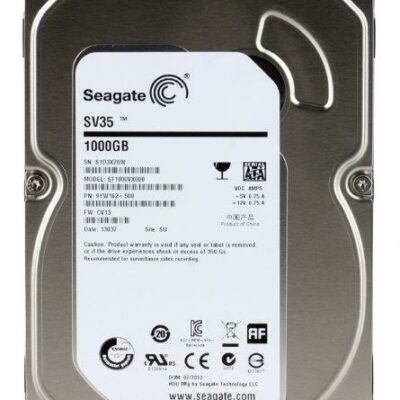 Seagate Surveillance HDD 1TB Serial ATA 600 (6Gbps) - 64MB Cache @ 7200rpm