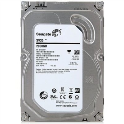 Seagate Surveillance HDD 2TB  Serial ATA 600 (6Gbps) - 64MB Cache @ 7200rpm