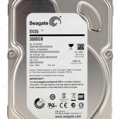 Seagate Surveillance HDD 3TB Serial ATA 600 (6Gbps) - 64MB Cache @ 7200rpm