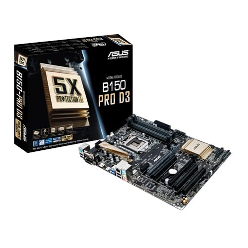 ASUS® Intel B150 Pro, B150 Chipset, Socket 1151