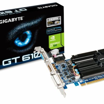 GIGABYTE nVidia GeForce GT610 - 1024MB DDR3, 64-Bit Memory Bus, PCI Express 2.0