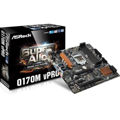 ASRock® Intel Q170M vPro, Q170 Chipset, Socket 1151